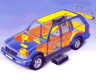 Бронированный внедорожник TOYOTA LANDCRUSER