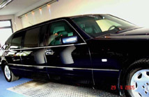 Бронированный автомобиль Mercedes-Benz S 600