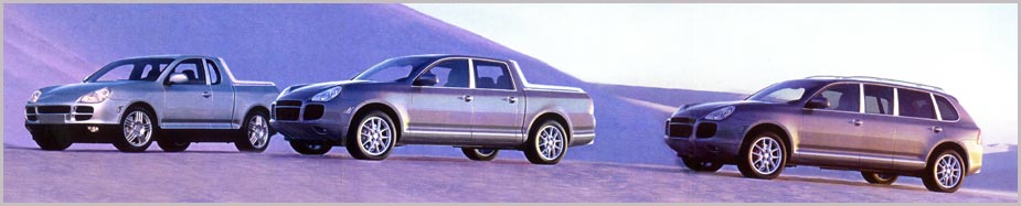 Pickup Sport,Pickup Twin,First Class на базе Porsche Cayenne