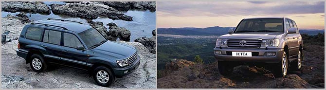 Бронированный автомобиль Toyota Landcruiser 100 VXR V8